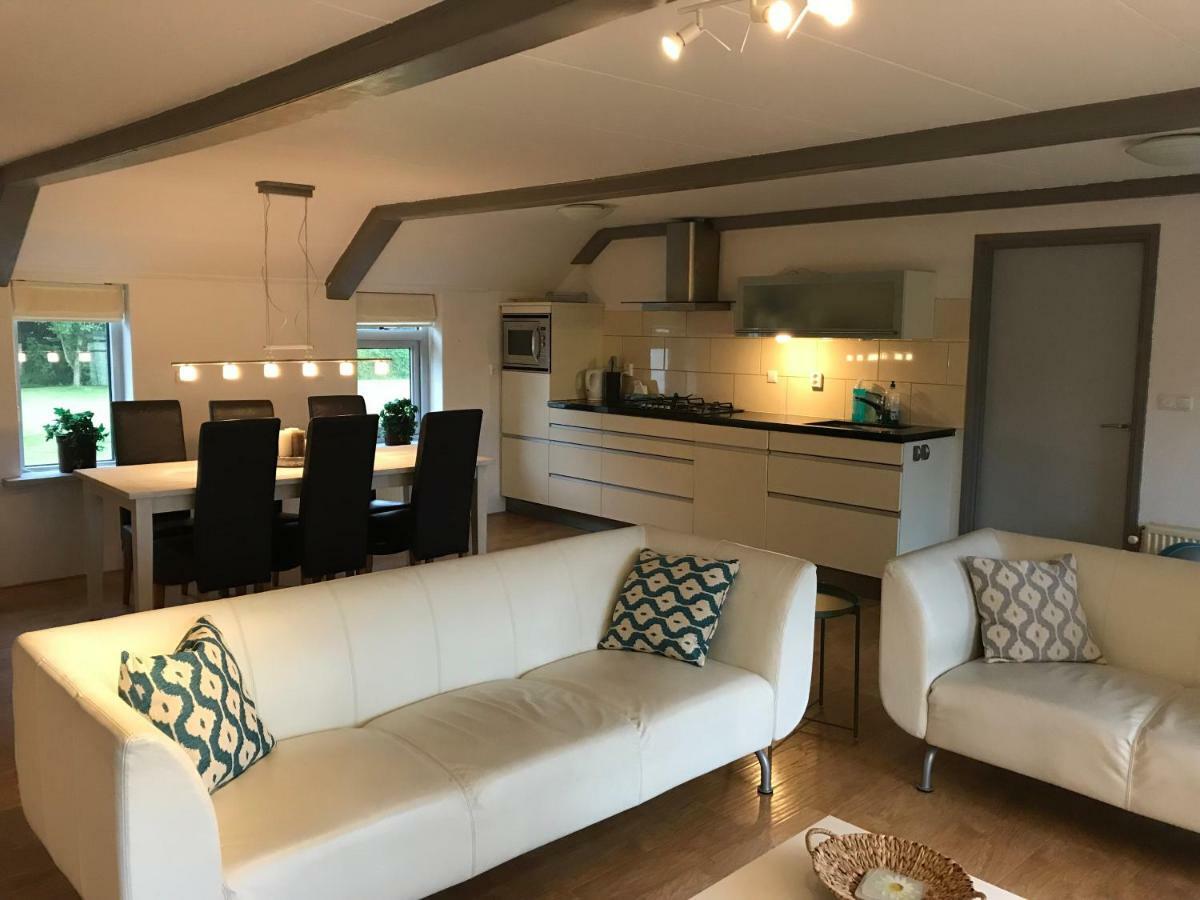 Vakantiewoning Grensgebied Groningen/Drenthe/Friesland Zevenhuizen  Ngoại thất bức ảnh