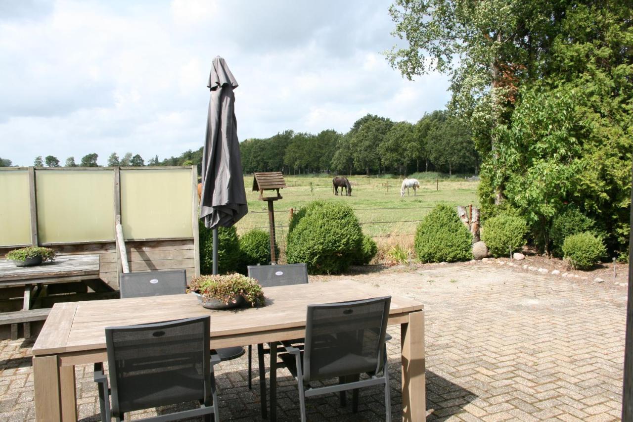 Vakantiewoning Grensgebied Groningen/Drenthe/Friesland Zevenhuizen  Ngoại thất bức ảnh
